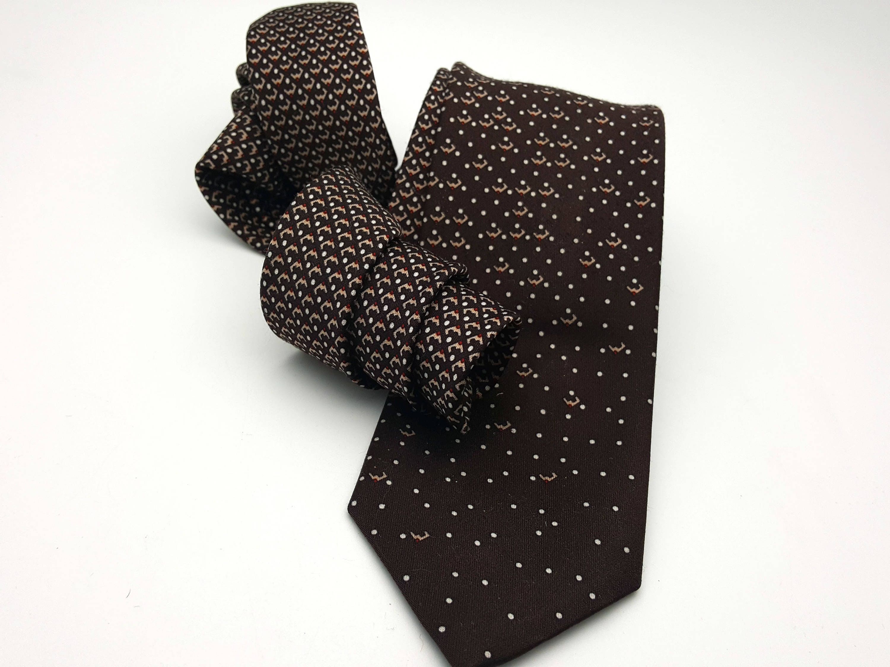 Vintage Monsieur Christian Dior Classic 70s Necktie Men's | Etsy