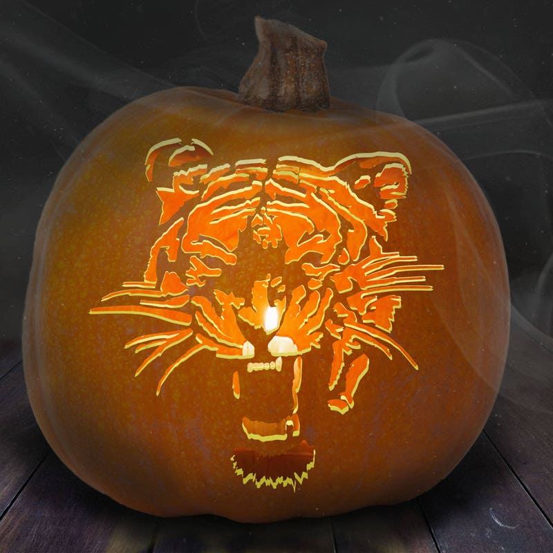 Pumpkin Carving Stencil - Etsy