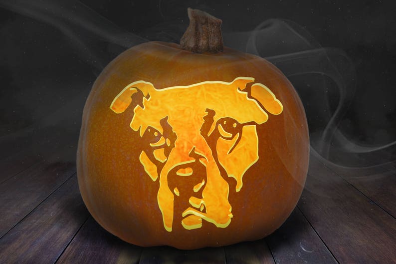 Boxer Dog Face Pumpkin Carving Stencil Printable Etsy Boxer Dog Face Pumpkin Carving Stencil Printable Etsy