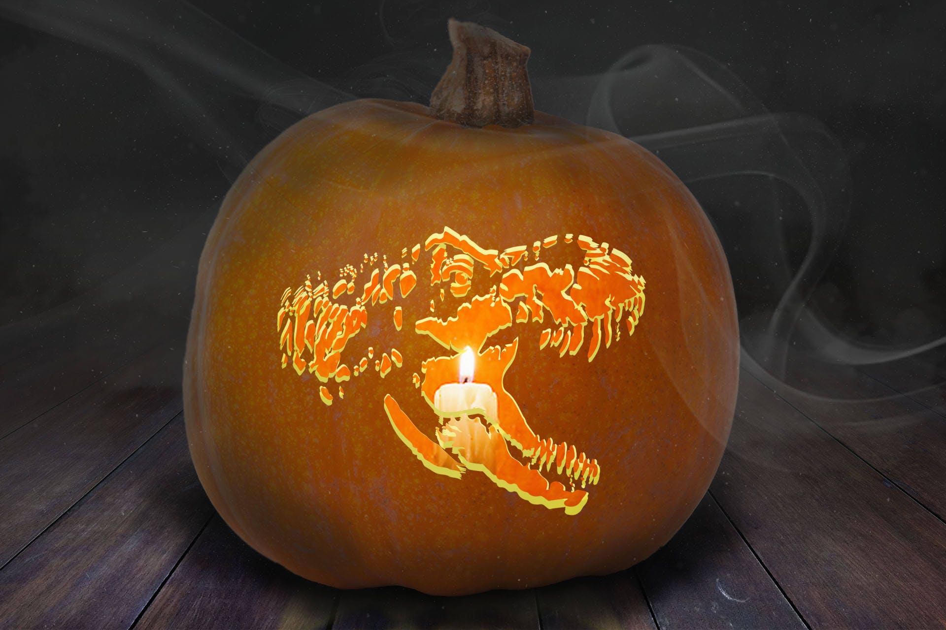 T Rex Pumpkin Carving Stencil Printable T Rex Pumpkin Carving Stencil Printable