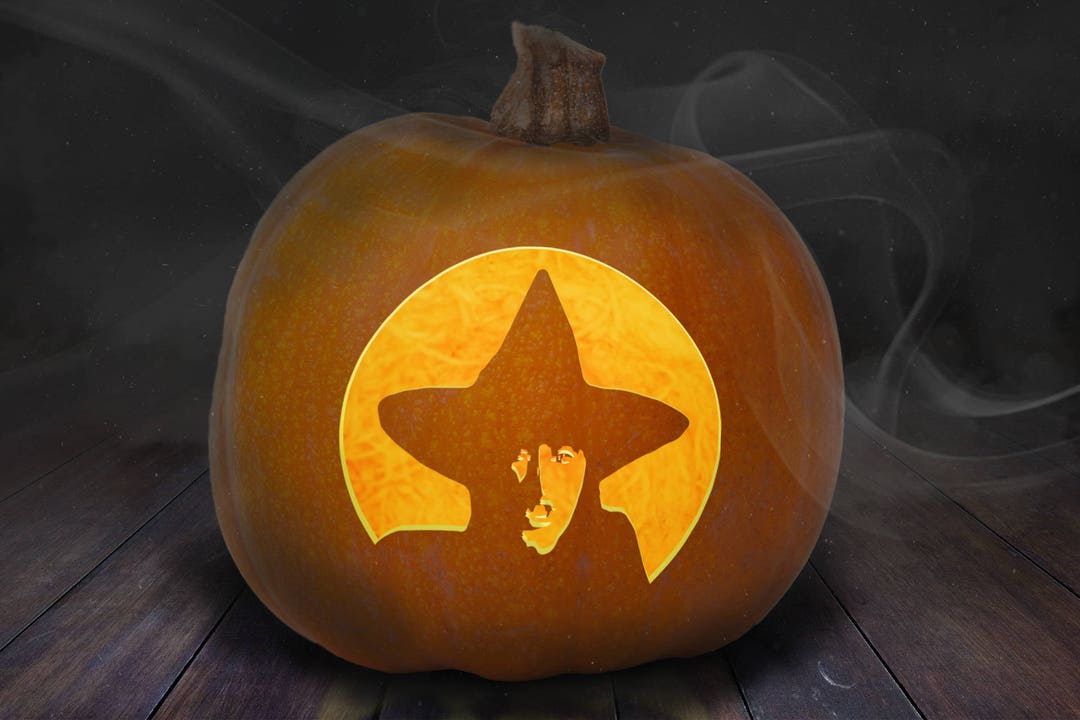 witch-pumpkin-carving-stencil-printable-etsy