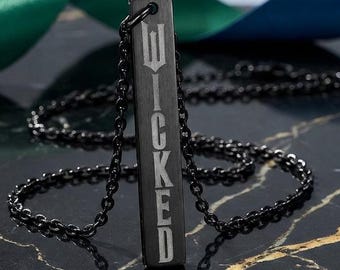 Wicked Vertical Bar Necklace