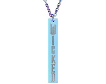 Wicked Vertical Bar Necklace