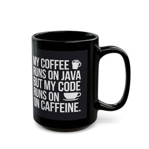 Java Code Caffeine Mug, Funny Programmer Gift image 5