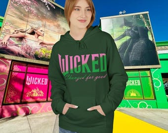 Wicked Hoodie Changed for Good, Wicked Sweatshirt for Movie Fans