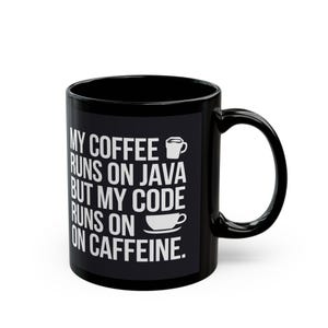 Java Code Caffeine Mug, Funny Programmer Gift image 3