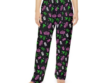 Wicked Dreams Silky Pajama Pants Celebrating Glinda & Elphaba