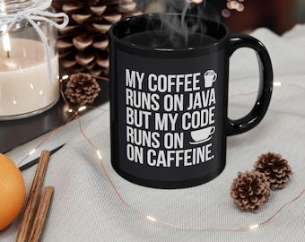 Java Code Koffein Tasse, Lustiges Programmierer Geschenk
