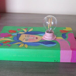 Painted book lamp imagination diverted book decoration psychology image 6