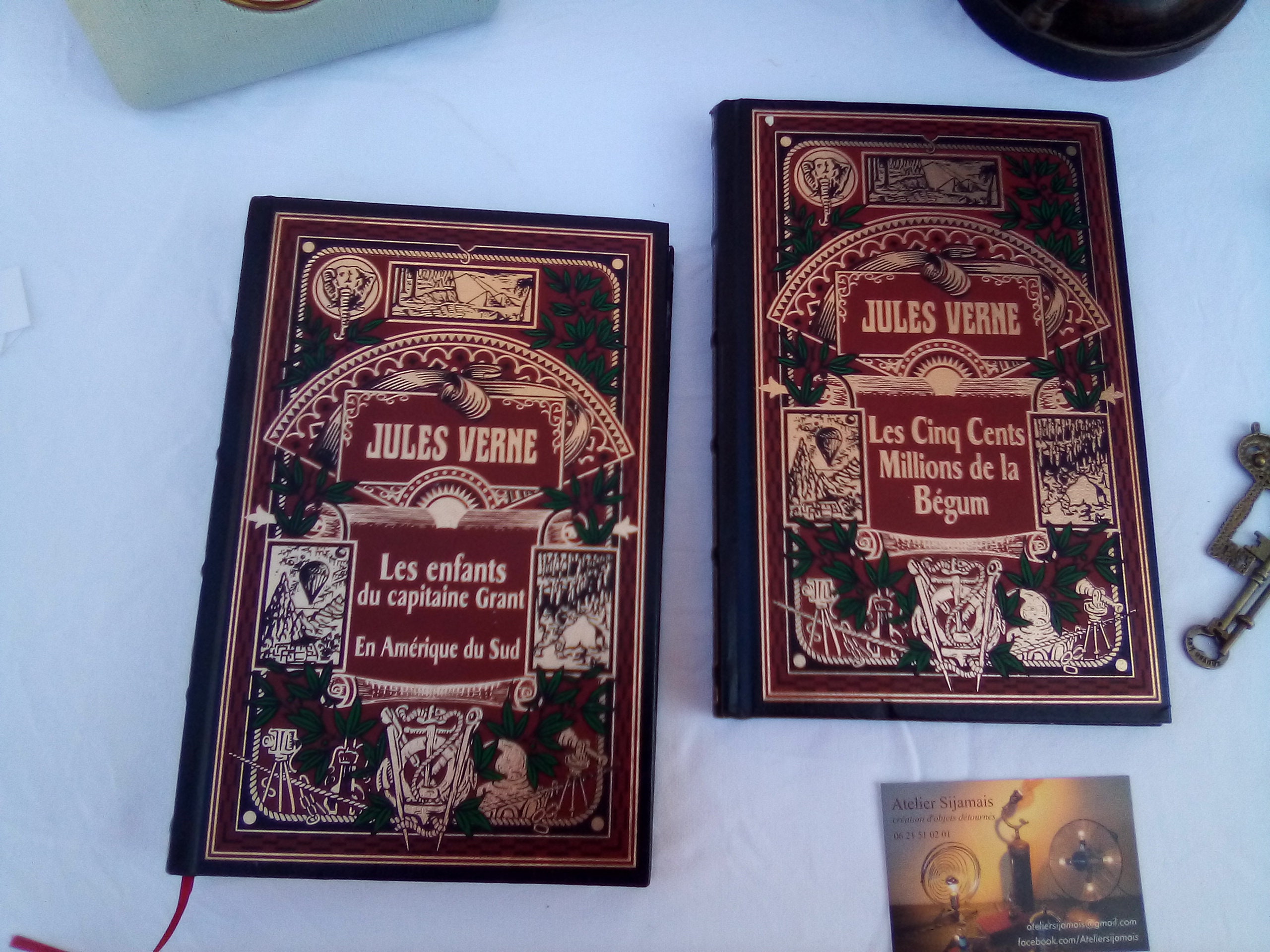 Livre Boîte à Secrets Jules Verne Les Enfants Du Capitaine Grant Cinq Cents Millions de La Begum