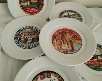 チーズプレート6枚セット - Gien - Etsy 日本