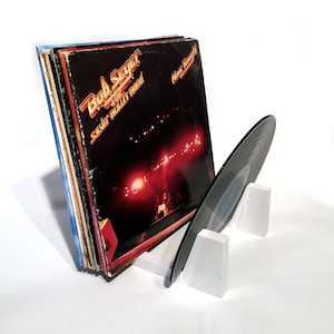 Vinyl Record Holder (Satin White)