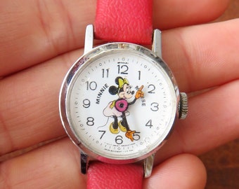 Vintage Bradley Minnie Mouse Watch, Woman's/children's, Walt