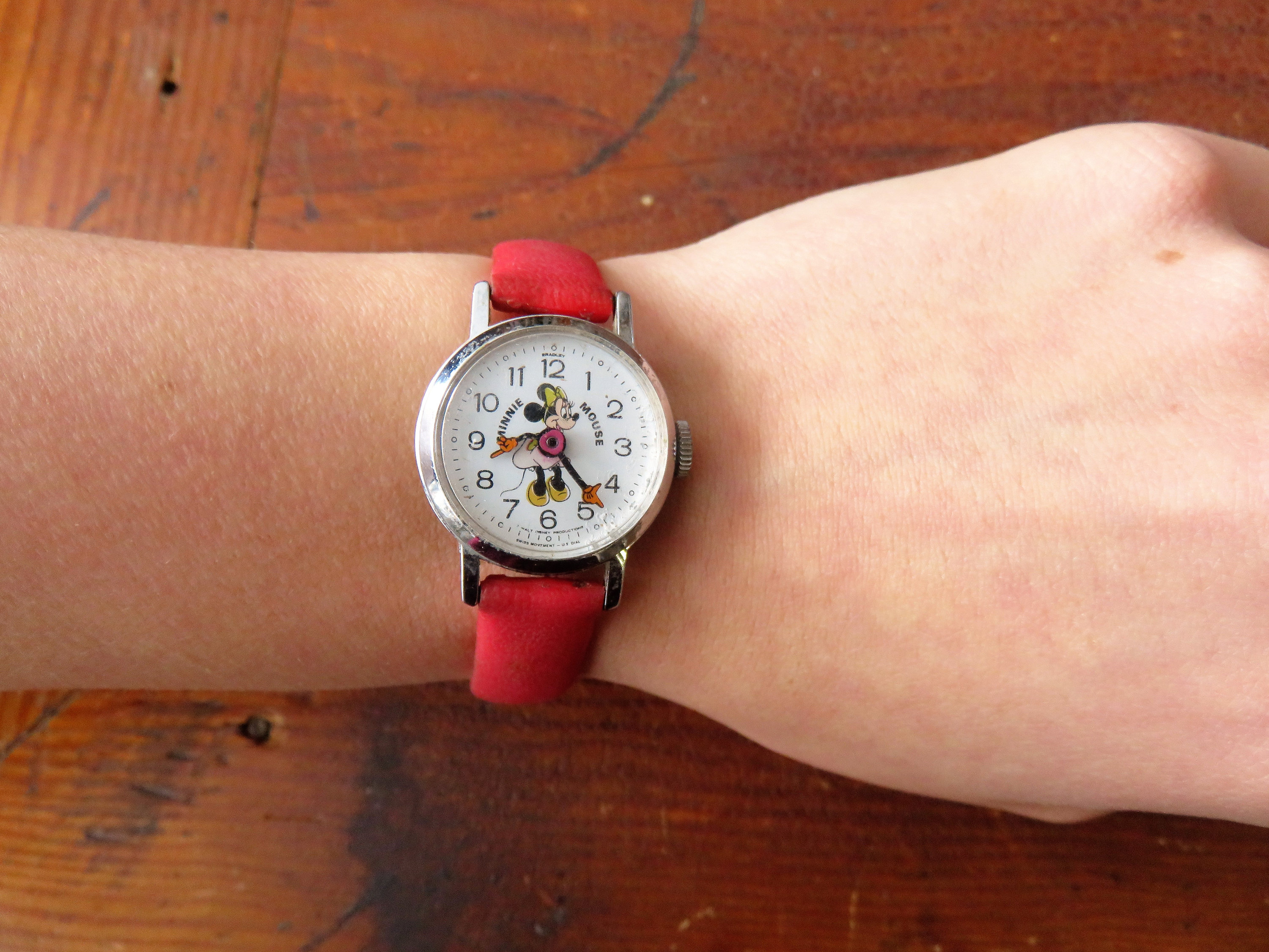 Vintage Bradley Minnie Mouse Watch, Woman's/children's, Walt