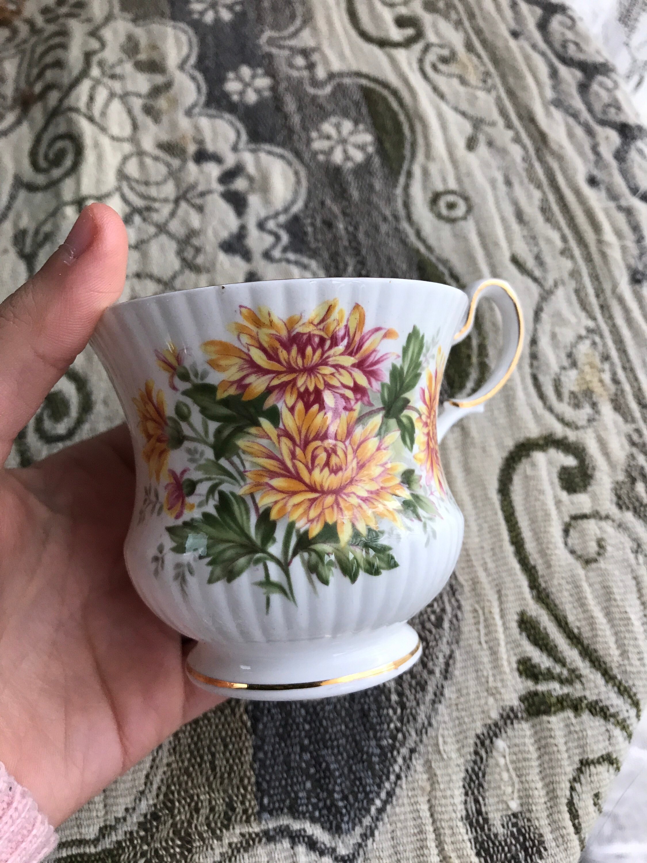 Vintage Queens Fine Bone China Rosina China Co November Etsy