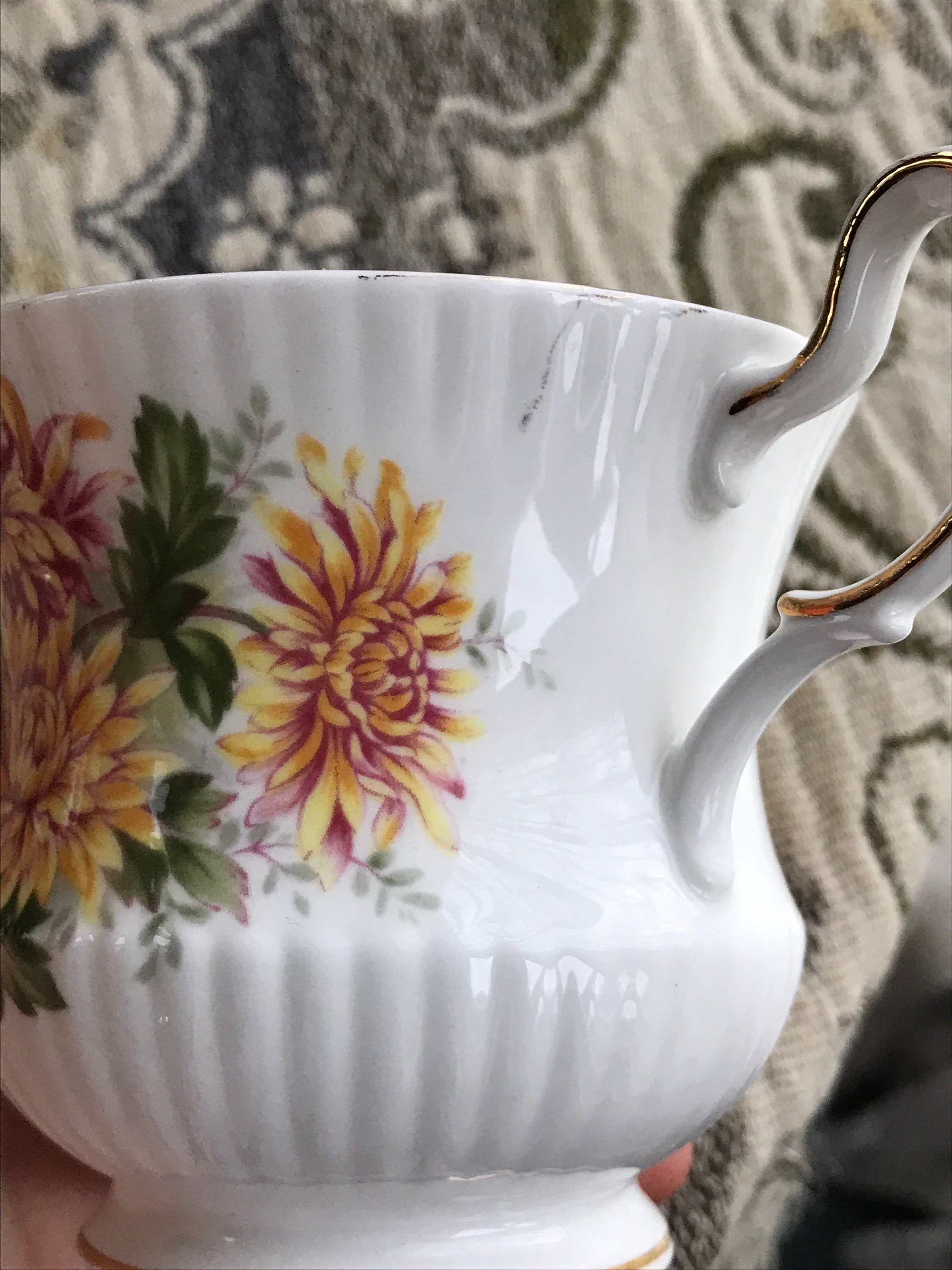 Vintage Queens Fine Bone China Rosina China Co November Etsy