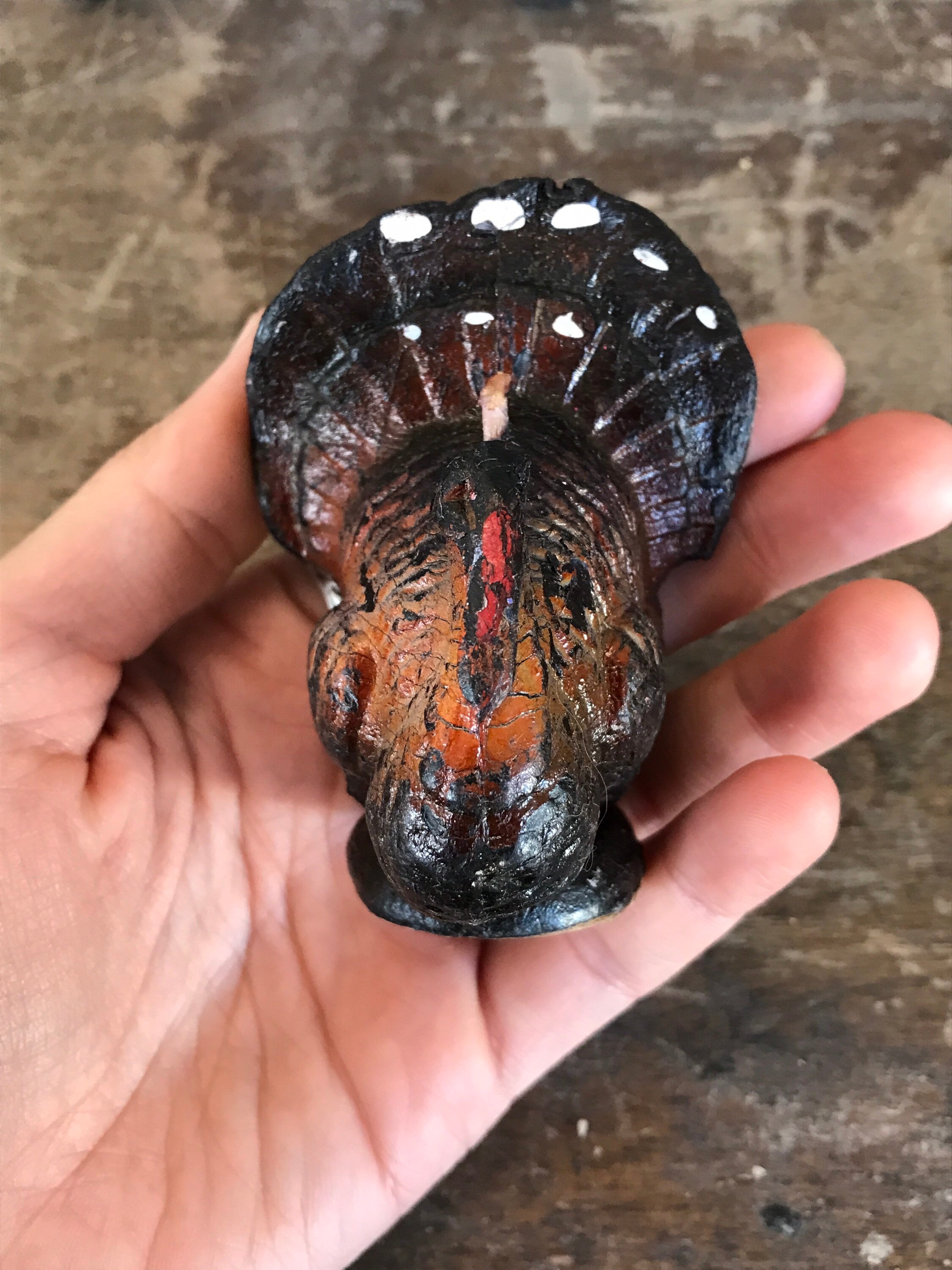 Vintage Pair of Gurley Thanksgiving Turkey Candles Large and Etsy