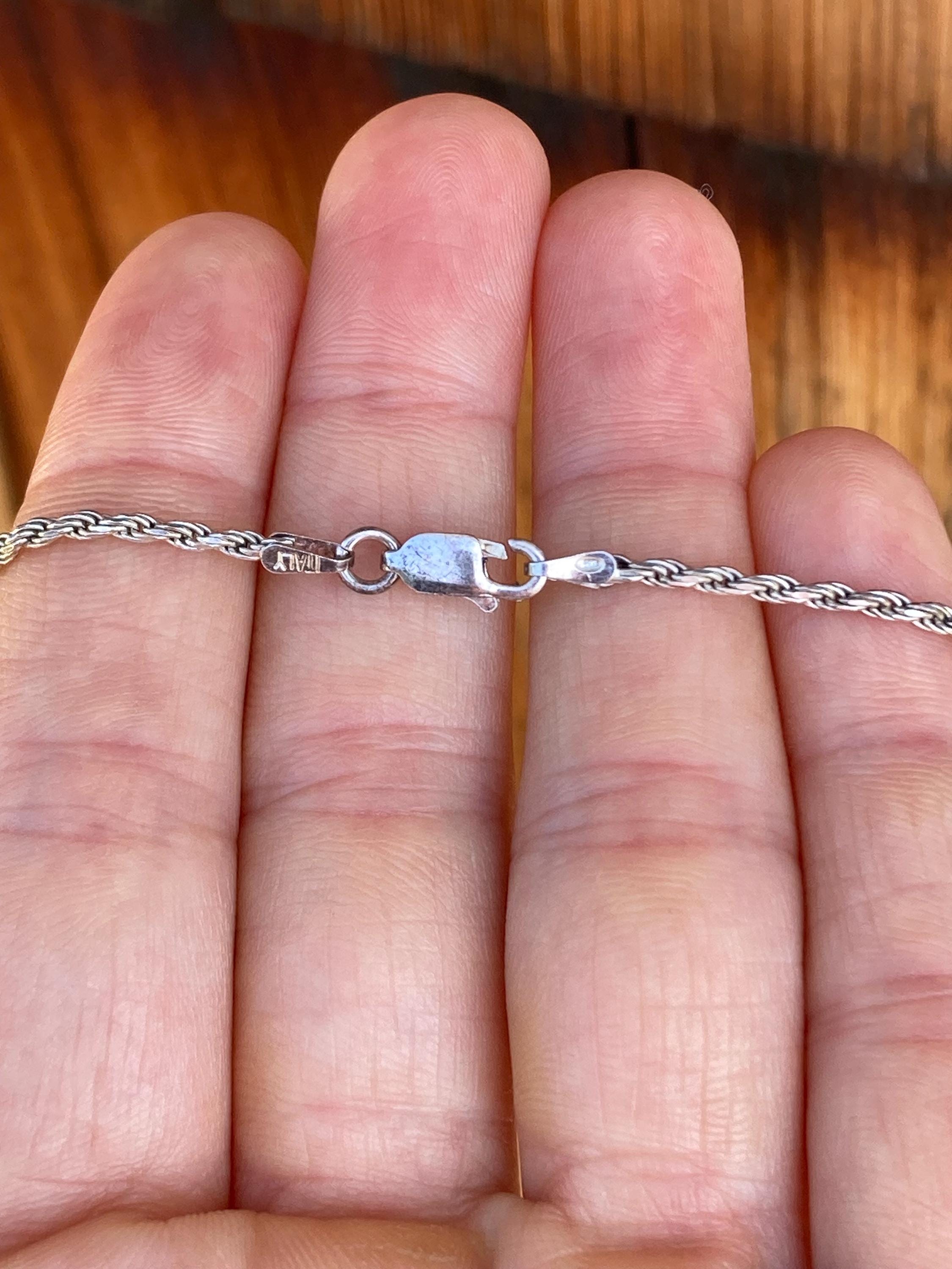 アクセサリー Vintage 50s Silver Chain Cross Bracelet Sterling Silver Cross Bracelet. Silver Crucifix Bracelet