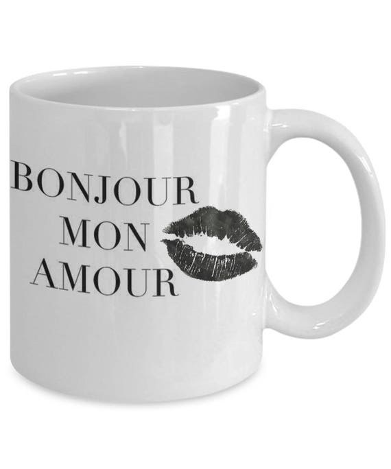Bonjour Mon Amour Mug Bonjour Gift Mug Bonjour Coffee Mug Etsy Bonjour Mon Amour Mug Bonjour Gift Mug Bonjour Coffee Mug Etsy