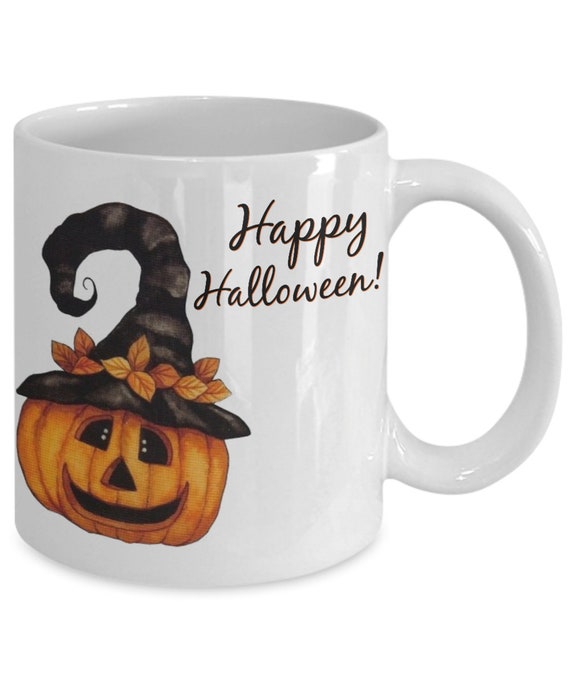 Halloween Gift Mug Halloween Coffee Mug Pumpkin Time Mug Etsy