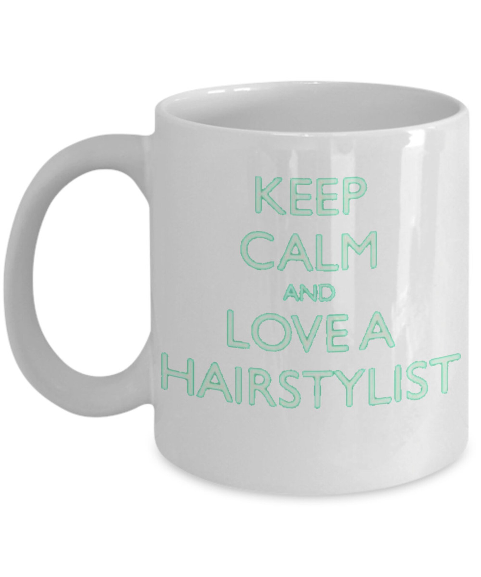 Love Hairstylist mug Love Hairstylist gift Hairdresser mug Etsy