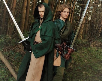 Medieval Cloak with Sleeves