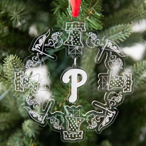 PHANATICAL Holiday Christmas Tree Ornament Hand-Illustrated Made