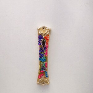 modern mezuzah,original handmade mezuzah ,mezuzah for door,gift for Bat Mitzvah, gifts for jewish holidays,decorative mezuzah, judaica.