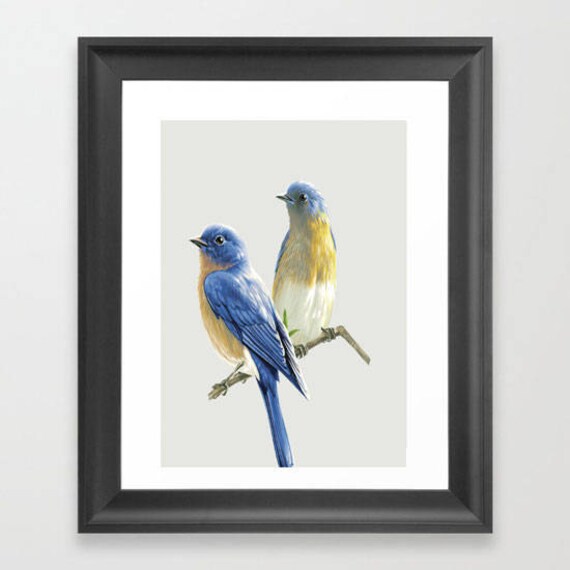 Two Birds Wall Art Instant Download High Resolution Etsy