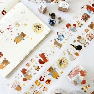 マニュアルファクトリー ベア ぬいぐるみ ステッカー セット MANUAL FACTORY BEAR POP-UP 【10月25日より】 - TRAVELER'S