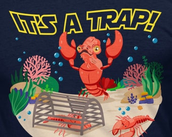 ¡Es una trampa! Camiseta del Almirante Ackbar // Camiseta de Star Wars