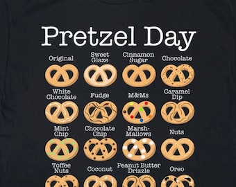 Pretzel Day T-Shirt // The Office // Stanley Hudson // Michael Scott // Lazy Scranton // Dunder Mifflin // Nard Dog // Dinkin Flicka