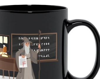 You Shall Not Pass! Mug // Gandalf // Lotr // Lord Of The Rings // Moria // Balrog // Tolkien