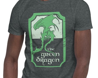 The Green Dragon T-Shirt // Lord Of The Rings // LOTR // Tolkien // Gandalf // Frodo Baggins // Samwise Gamgee