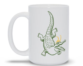 Loki Croki Coffee Mug // Alligator Variant // Marvel // Sylvie // Thor // Iron Man // Captain America