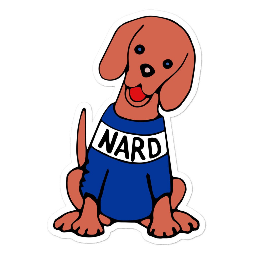 Nard Dog Sticker // the Office // Andy Bernard Etsy