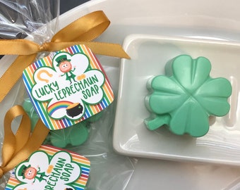 St Patrick’s Day Soap Party Favors - 4, 6 or 10 Count