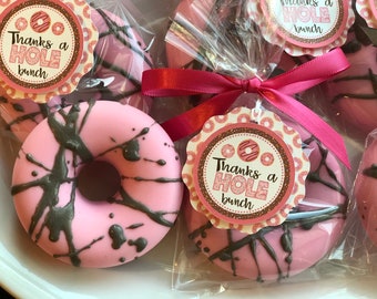 Donut Soap Party Favors - 6, 12 or 20 Packs