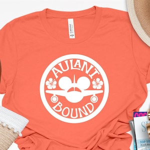 Aulani Bound Short Sleeved Tee, Unisex Sizing, Bella Canvas 3001, Travel Attire, Matching Family Travel Tees, Airplane Attire, Hawaii Travel