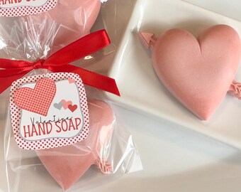 Valentine’s Day Soap Gifts/Party Favors -6, 12 or 20 Packs