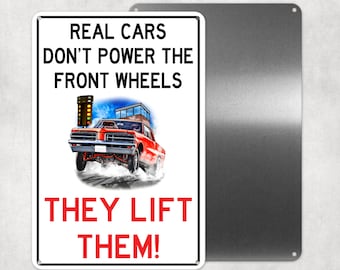 Drag Racing Sign, Man Cave, Novelty Gift, Racing Gift, Garage Sign