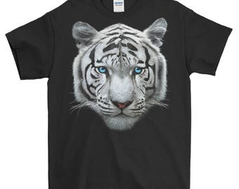 White Tiger Face Shirt
