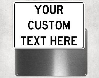 Your Custom Text Metal Sign, Personalized Aluminum Sign,Man Cave, Novelty Gift