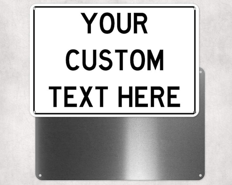 Your Custom Text Metal Sign, Personalized Aluminum Sign,Man Cave, Novelty Gift 