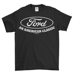 Distressed Ford Logo T Shirt, Ford Merchandise, Vintage Ford Logo