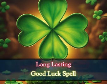 Long Lasting Good Luck Spell for Success, Prosperity, Positive Energy, Fortune, Abundance, Blessings, Luck Boost & Victory in All Areas