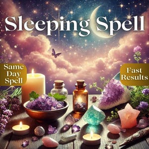 Sleeping Spell to Enhance Deep Sleep, Restore Restfulness, Create Peaceful Atmosphere, Rejuvenating Nights, Relaxatio, Blissful Sweet Dreams