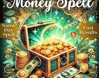 Manifestieren Sie mehr Geld Zauber + Fülle Münze Vollmond Ritual für Reichtum, Wohlstand, Geldgeschenke, finanzieller Erfolg, Fülle, und Lebensziele