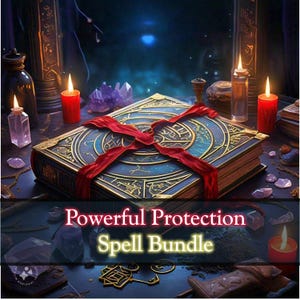 Protection Spell BUNDLE: Includes Powerful Protection Spell + Protective Spell Bracelet, Strengthen Shields, Reflect Ill Intentions