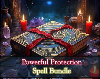 Protection Spell BUNDLE: Includes Powerful Protection Spell + Protective Spell Bracelet, Strengthen Shields, Reflect Ill Intentions